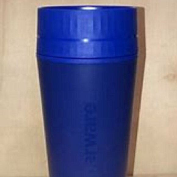 Tupperware 360° Commuter Mug Twist 'N Sip Travel Leakproof Cup 16 oz. Tokyo Blue - Picture 13 of 16
